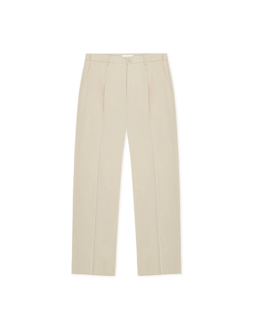 Pleated Twill Suit Pants