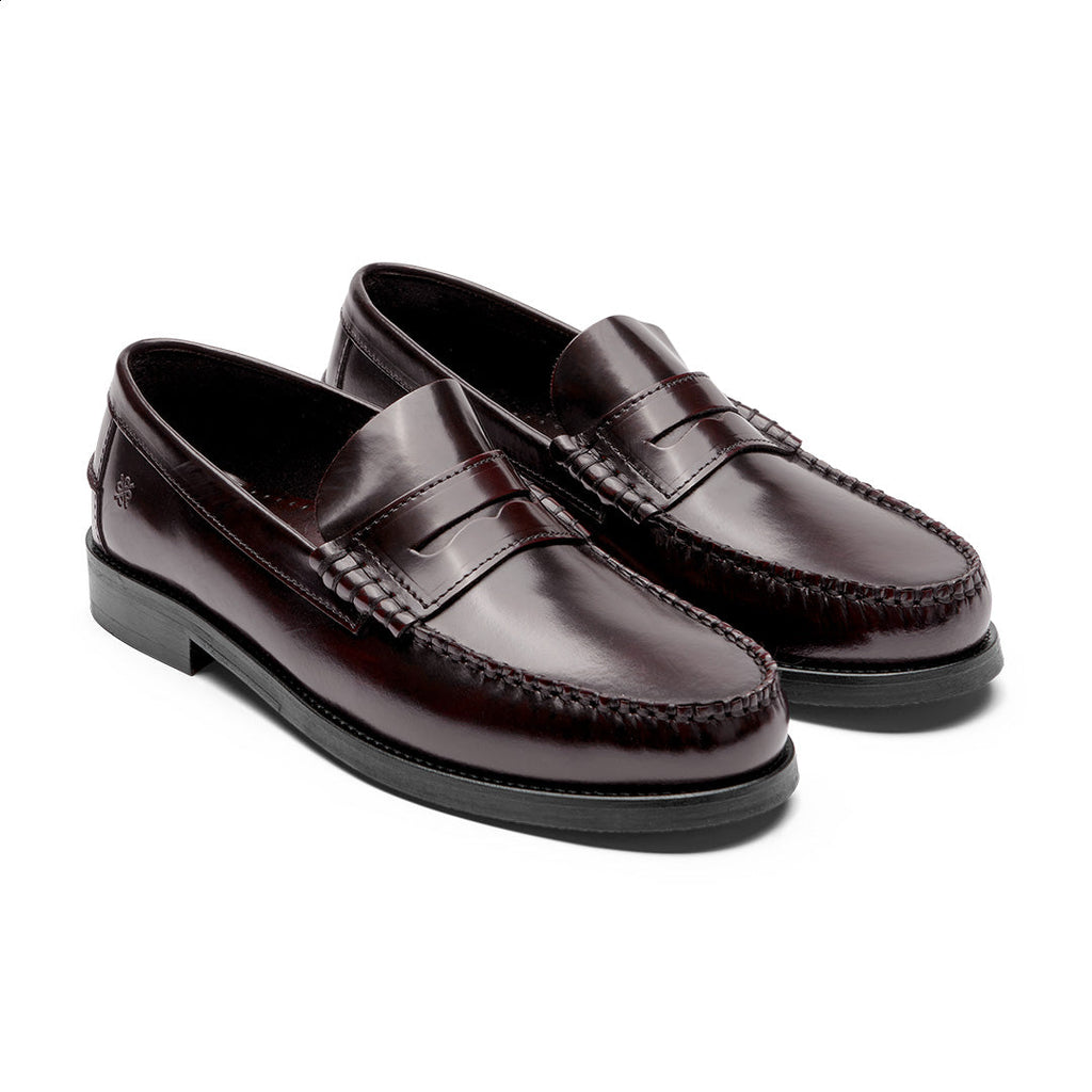 Dallas Penny Loafer Polido Leather