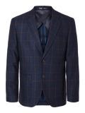 Slim Dallas Wool Check Blazer