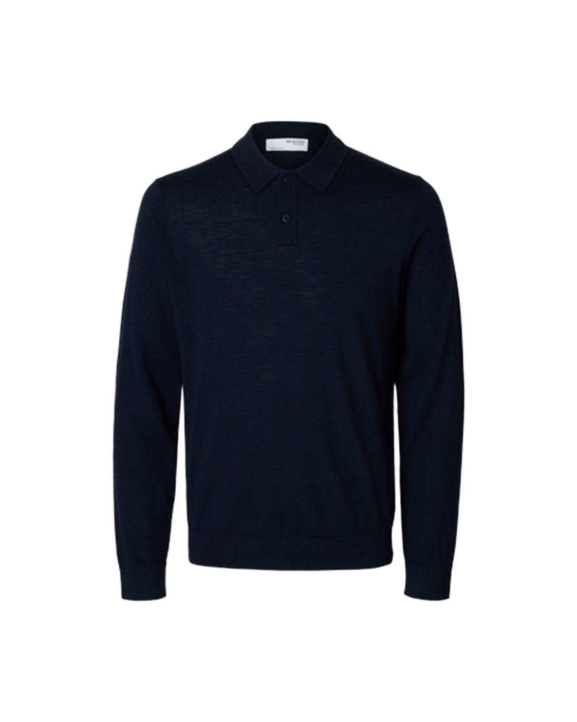 Tray LS Knit Merino Polo