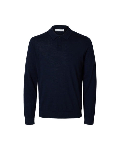 Tray LS Knit Merino Polo