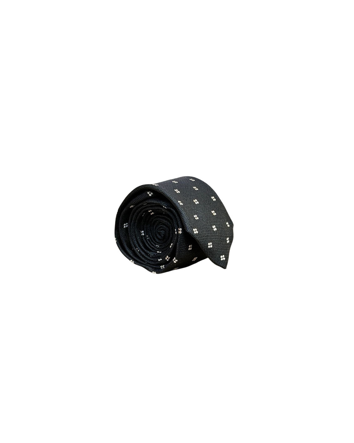 Cravatte en soie - motif fleuri
