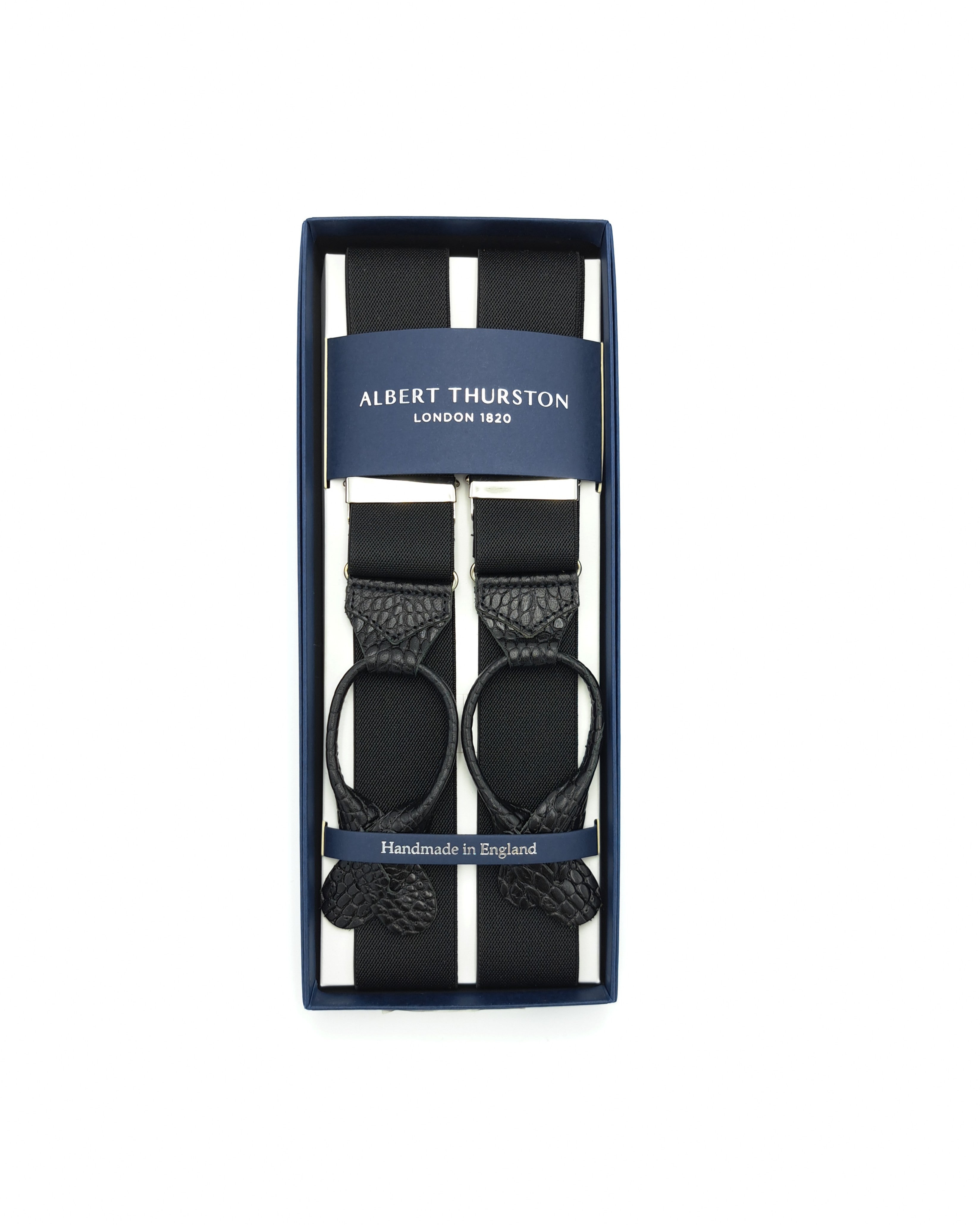 Bretelles Y Boutons Unies Elastiques