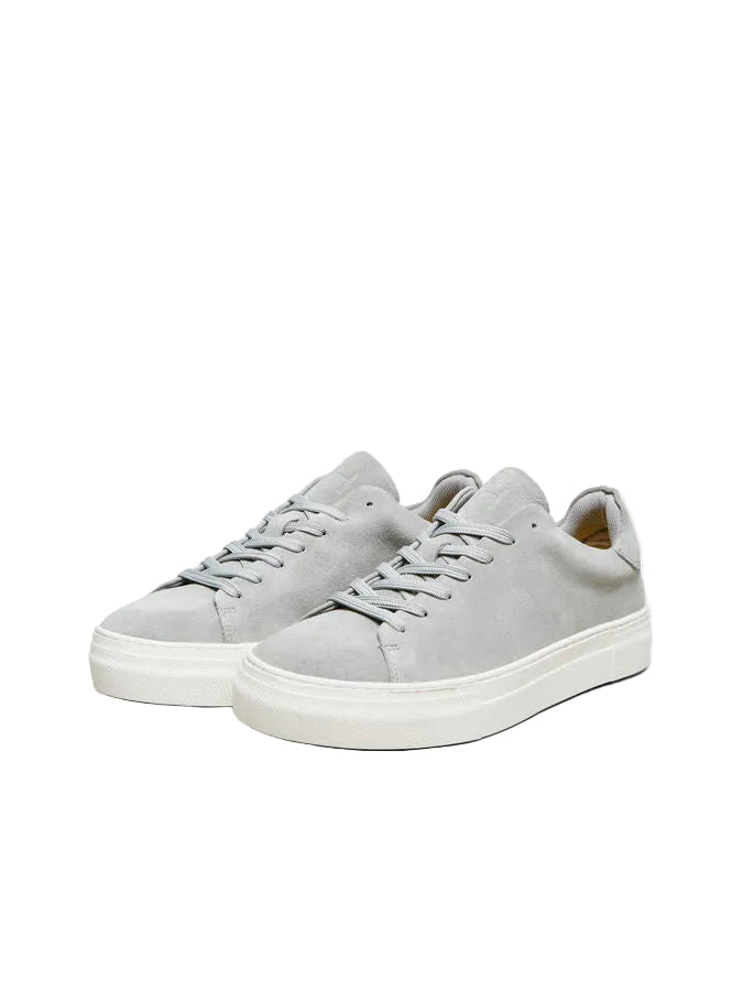 David Chunky Clean Suede Trainer