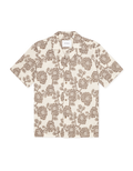 Lesley Flower Jacquard SS Shirt