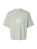 Boxy Norman Graphic O-Neck Tee
