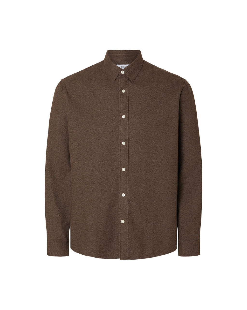 Regular Noah Brushed Twist LS Shirt