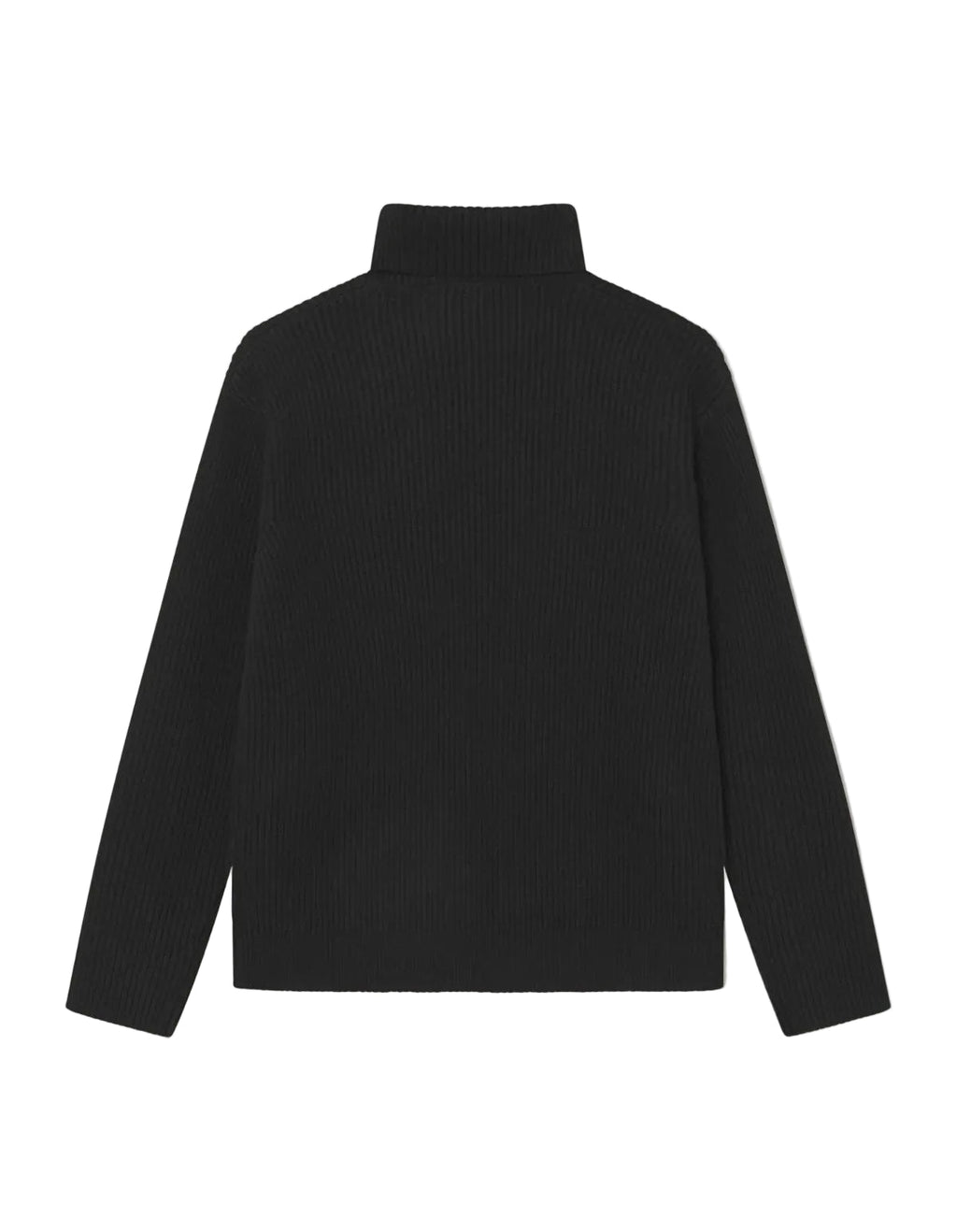 Eddie Wool Rib Rollneck Knit