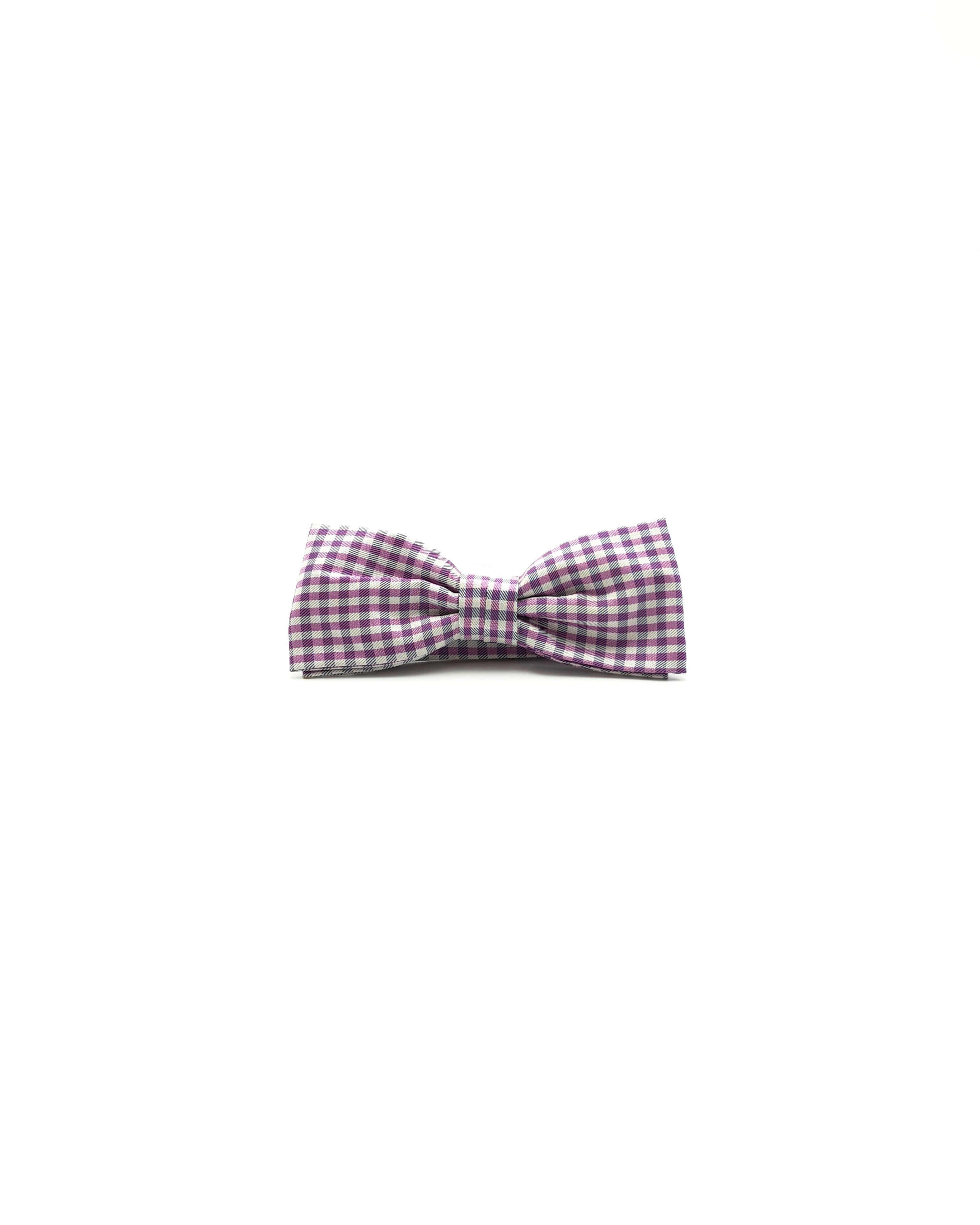 Noeud Papillon Vichy Soie