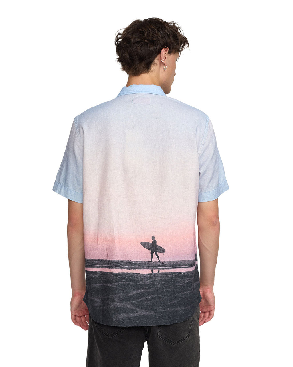 Short-sleeved Cuban Shirt 3173