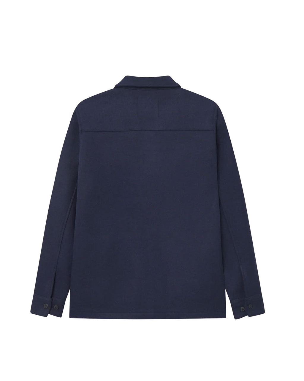 Jason Solid Wool Overshirt