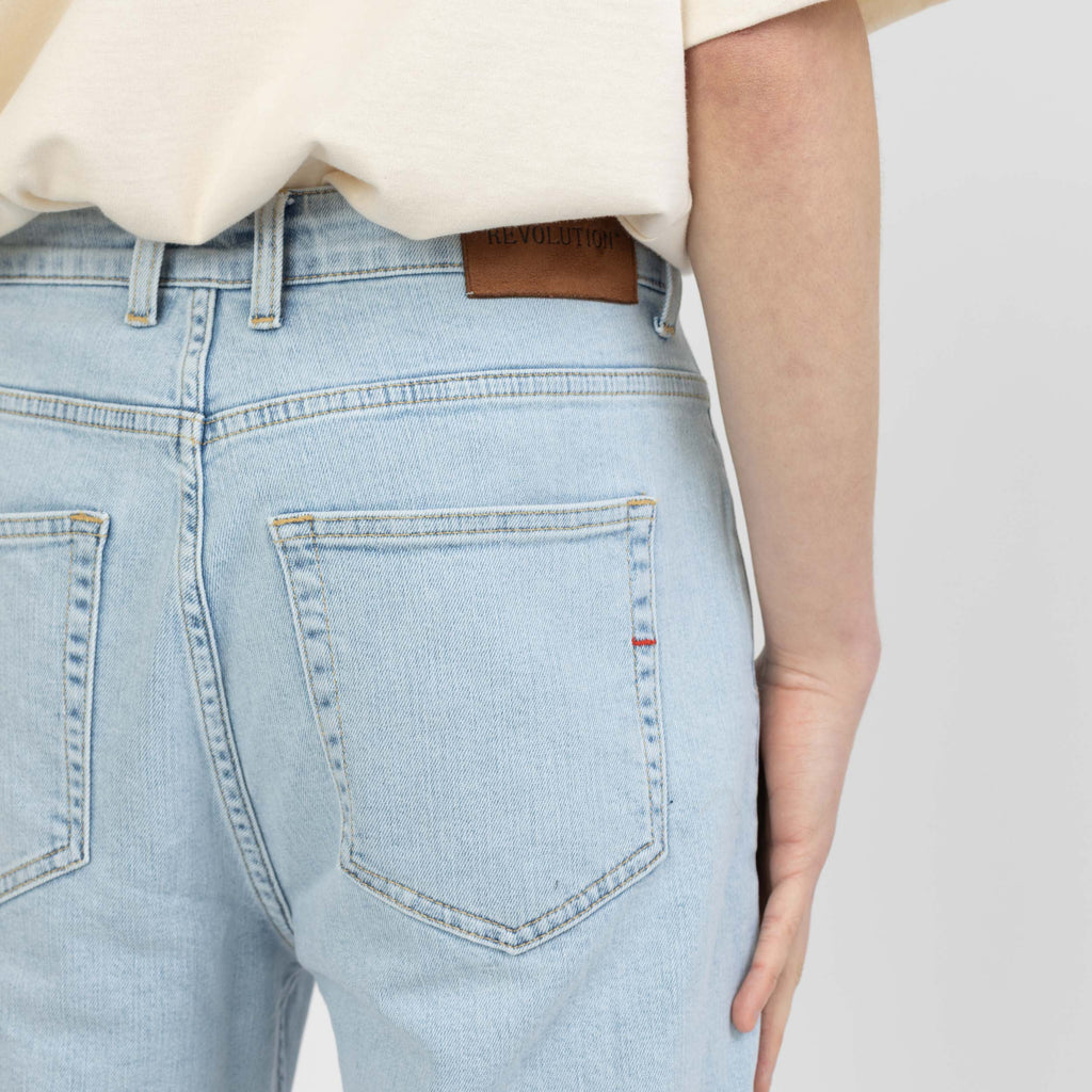 Relaxed Fit Bleached Jeans 5328