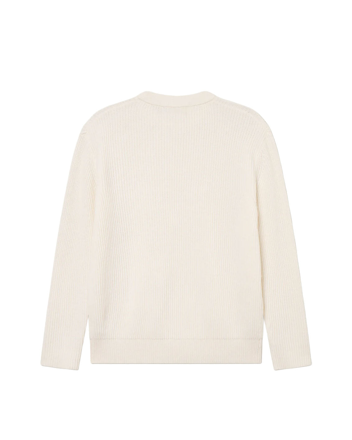 Eddie Wool Rib Crewneck Knit