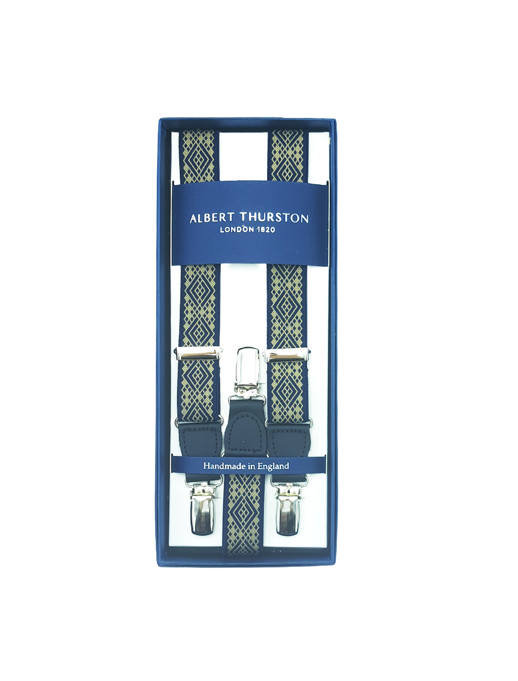 Bretelles Clip Fines Jacquard 2654
