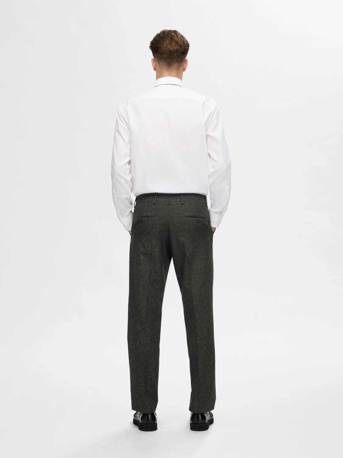 Regular Bow Donegal Trousers