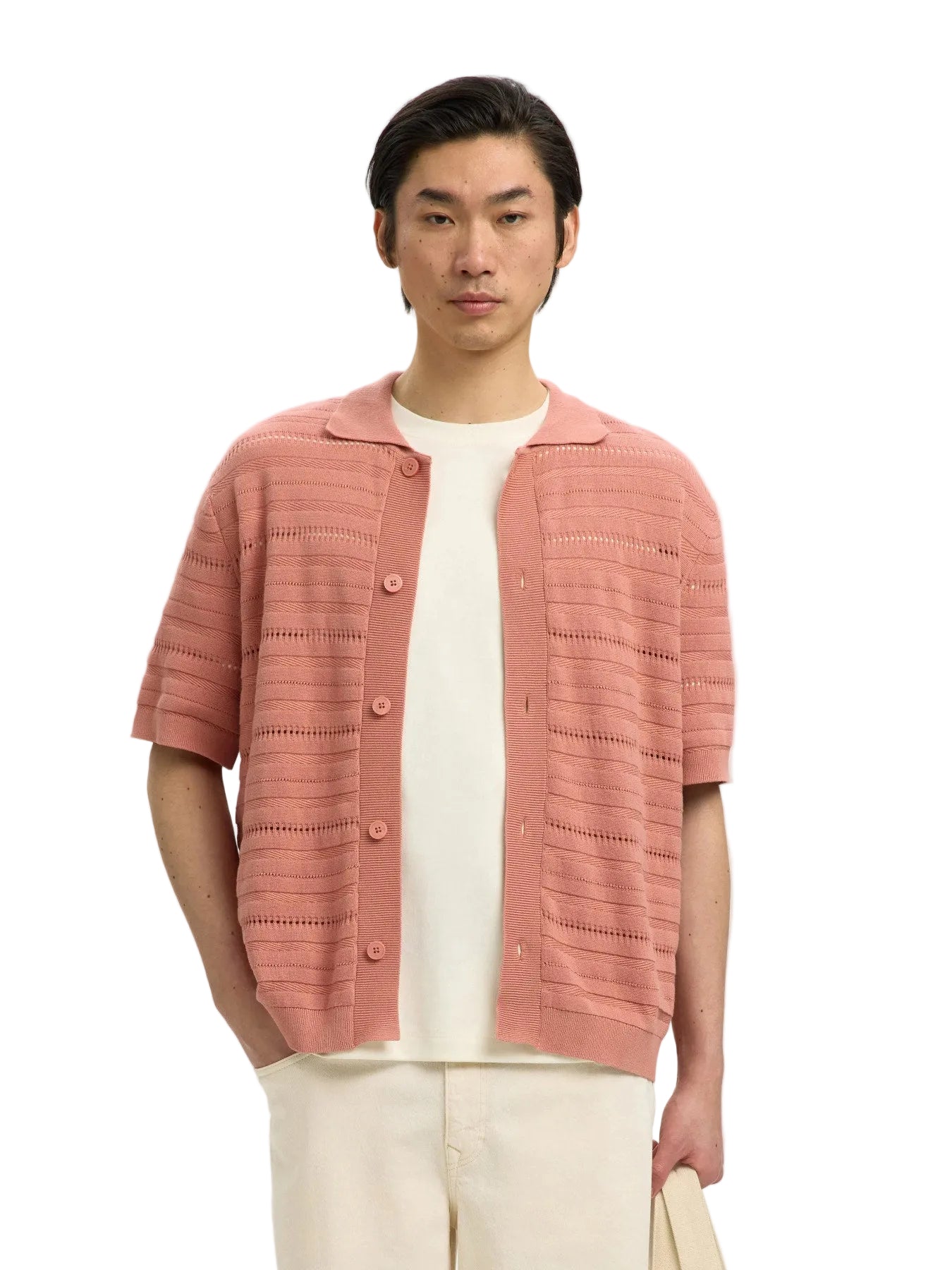 Palle SS Knit Polo Cardigan