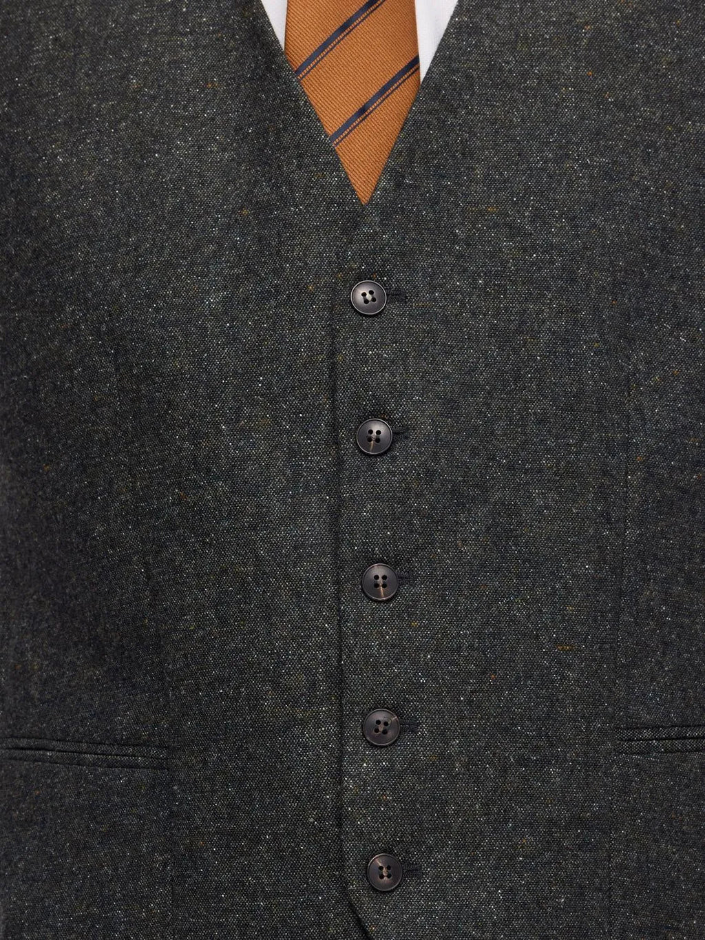 Regular Bow Donegal Waistcoat
