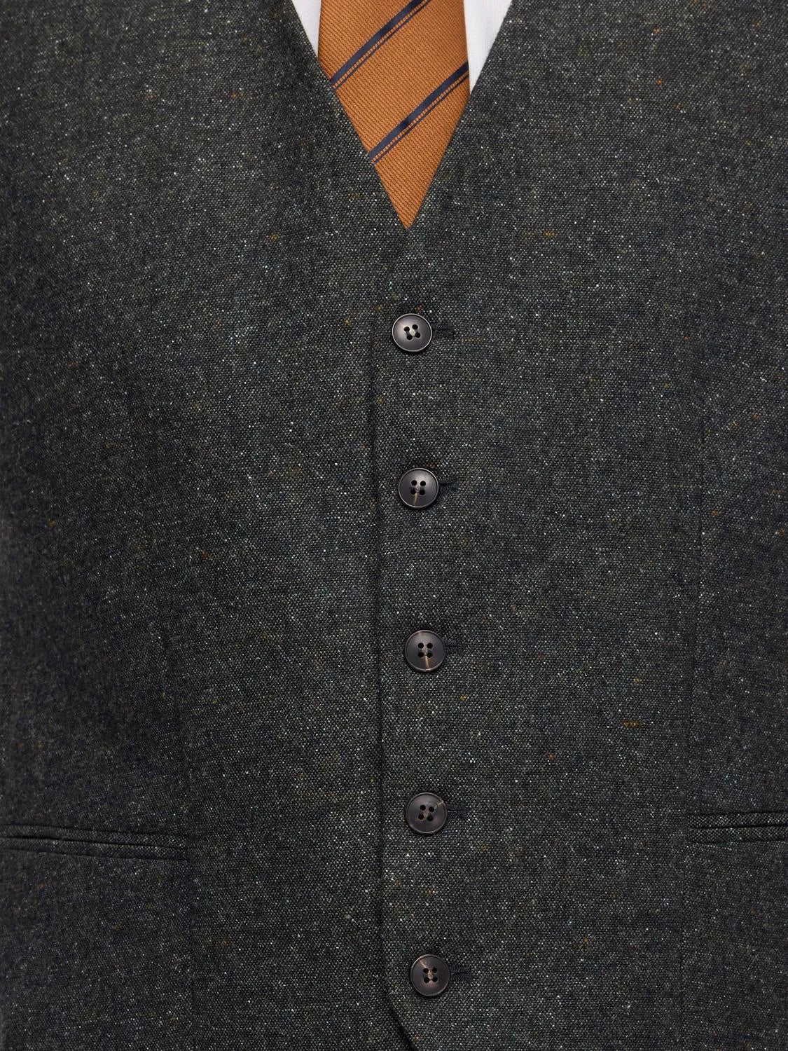 Regular Bow Donegal Waistcoat
