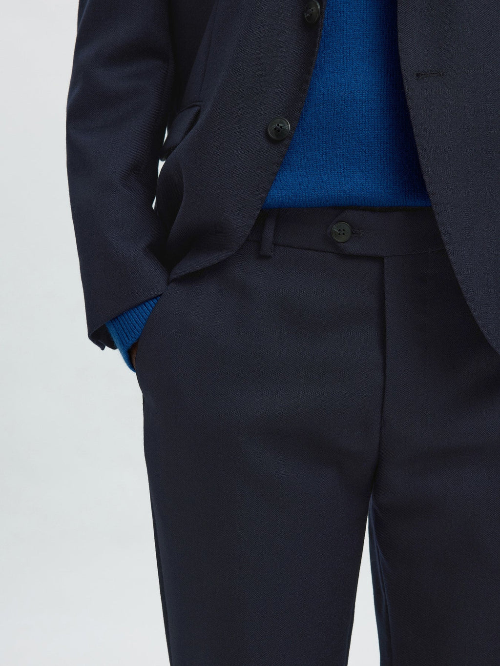 Regular Bjorn Manteco Wool Trousers