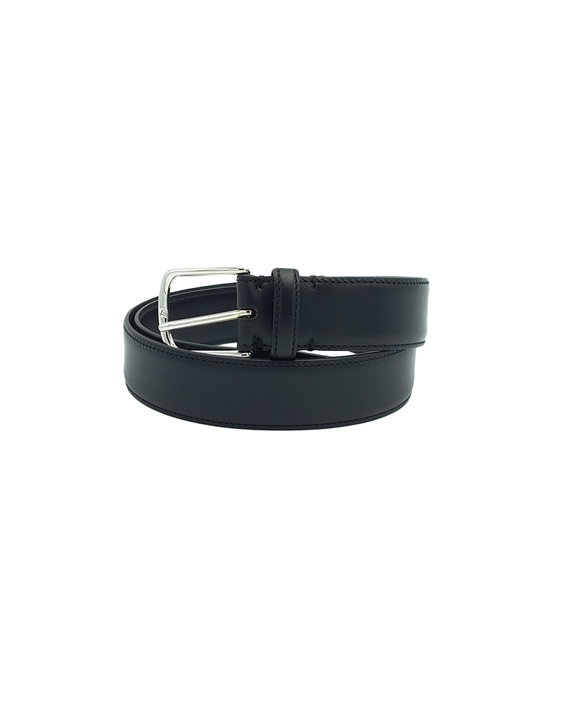 Ceinture cuir de veau lisse