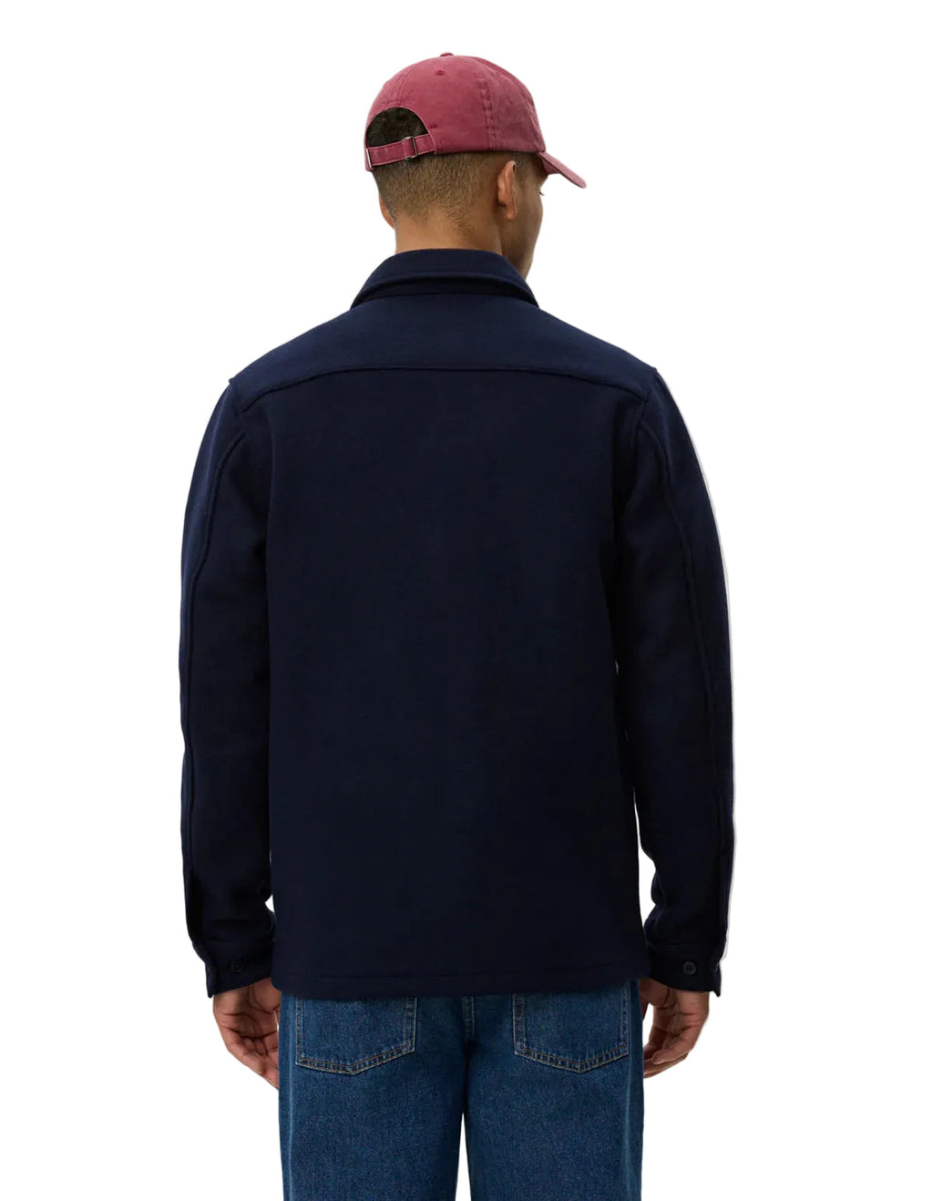 Jason Solid Wool Overshirt