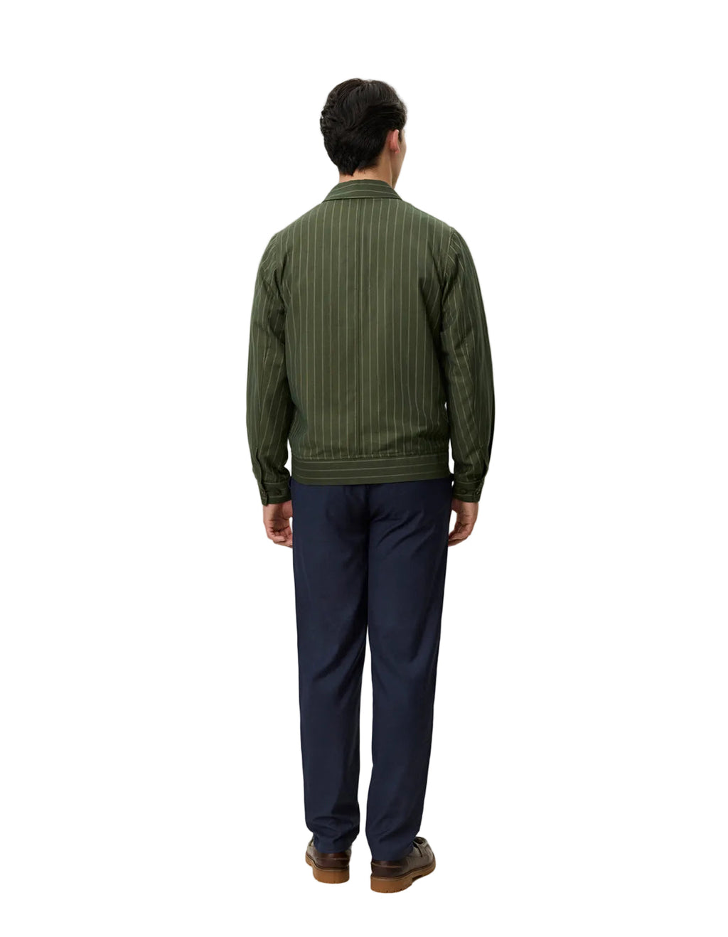 Como Pin Light Wool Coach Jacket