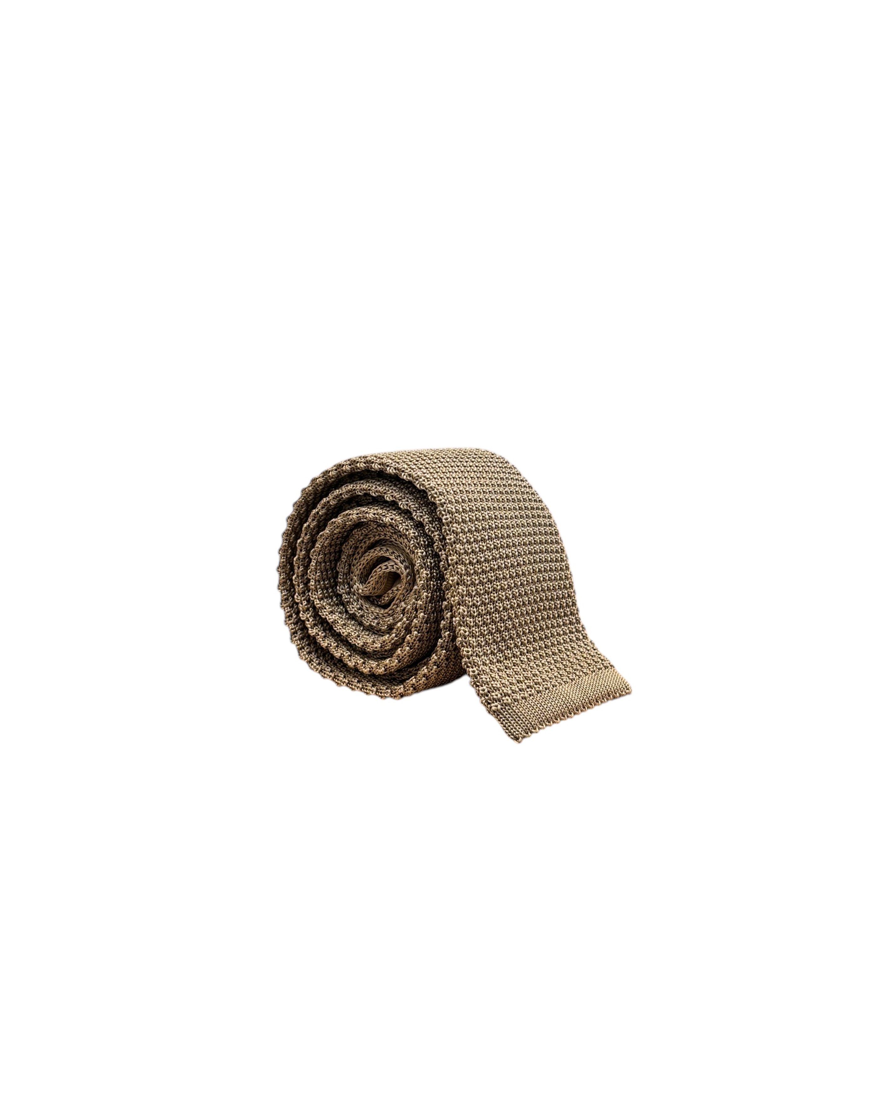 Cravate Tricot 100% Soie