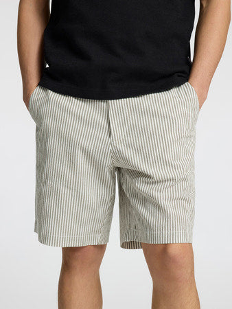 Regular Karl Seersucker Shorts