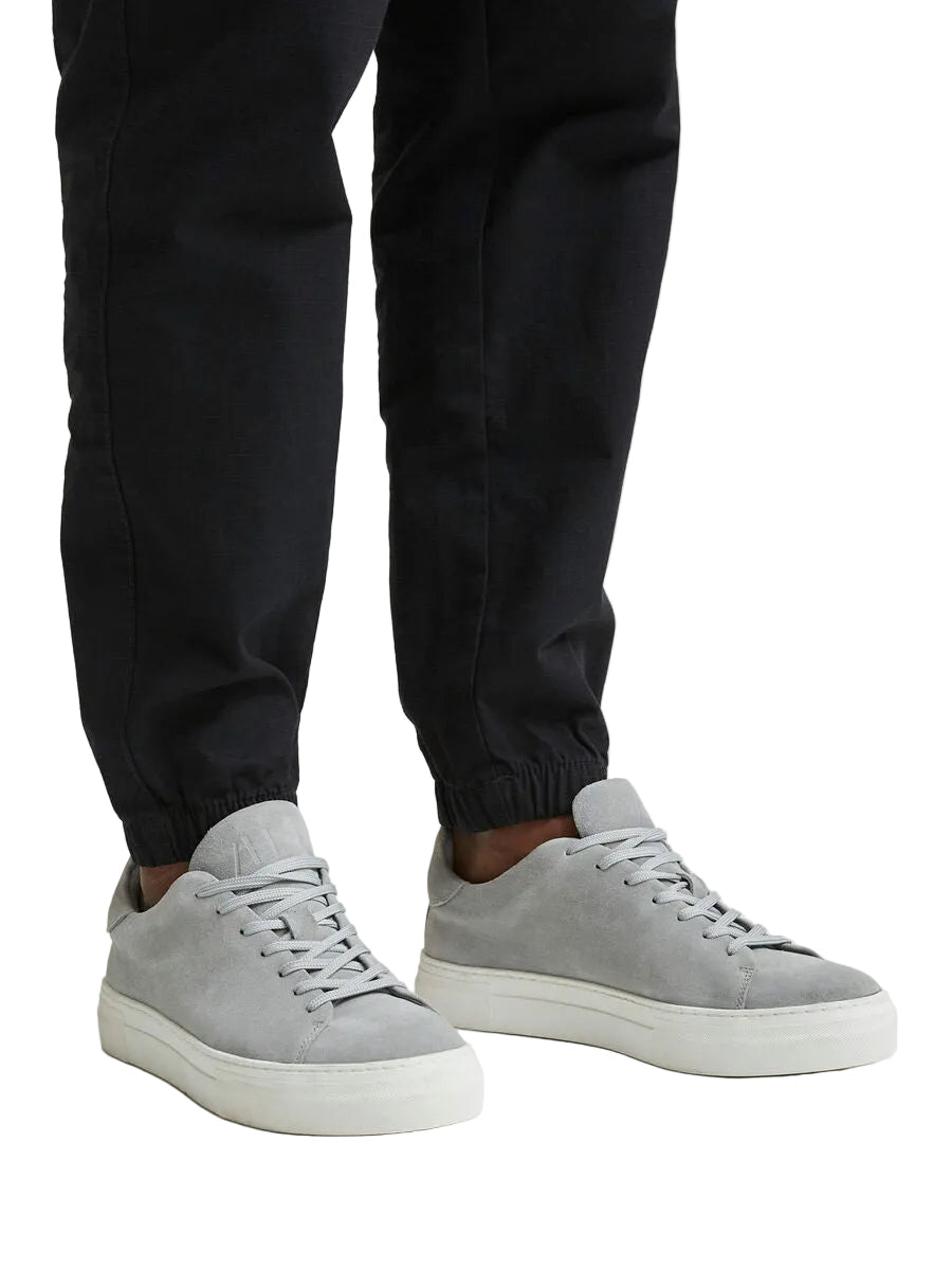 David Chunky Clean Suede Trainer