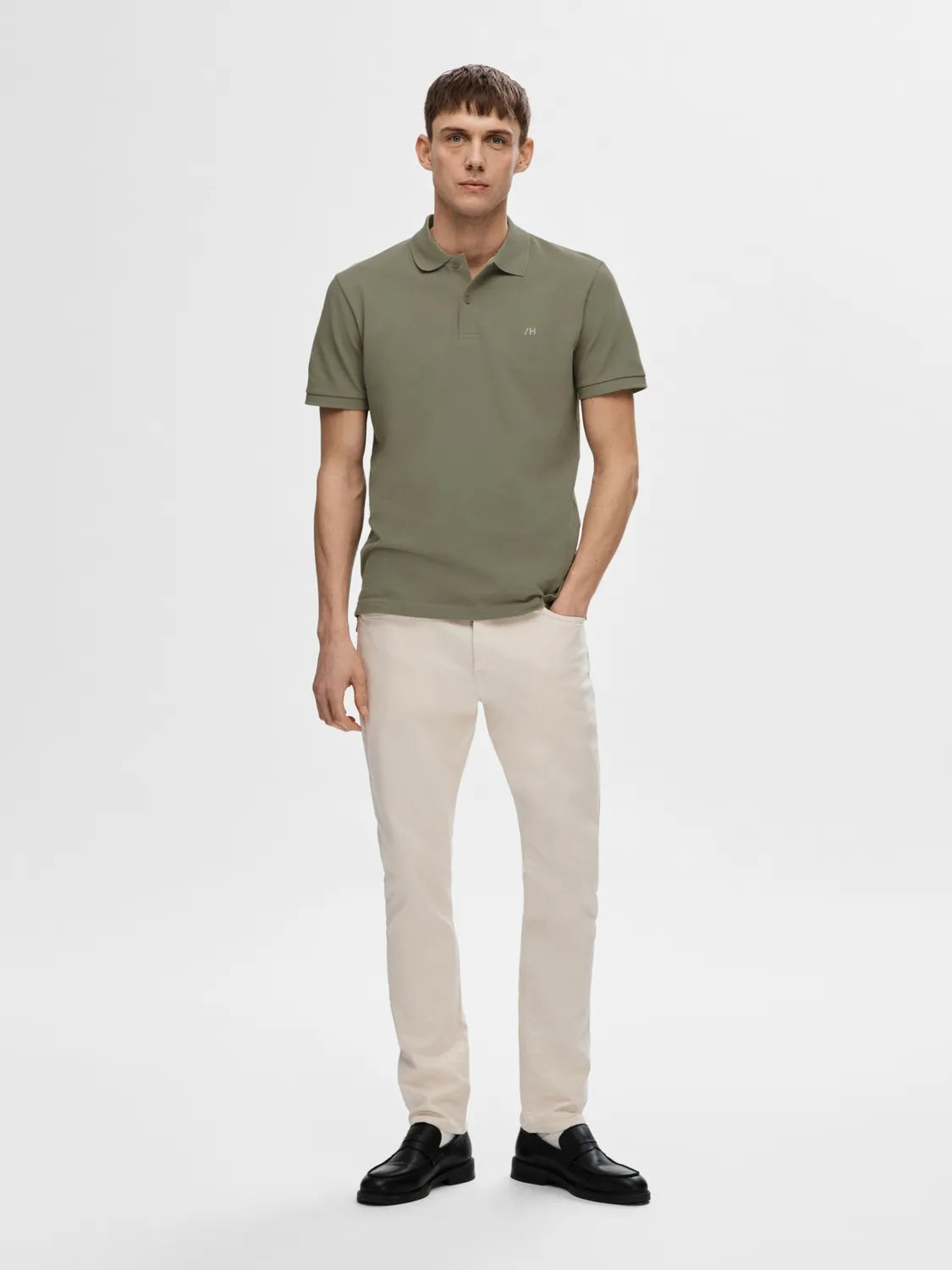 Slim Leon 6402 Ecru Soft Jeans