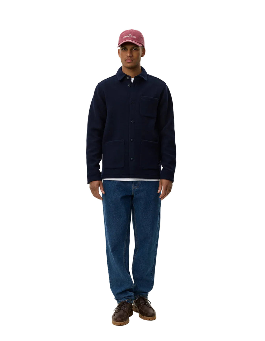 Jason Solid Wool Overshirt