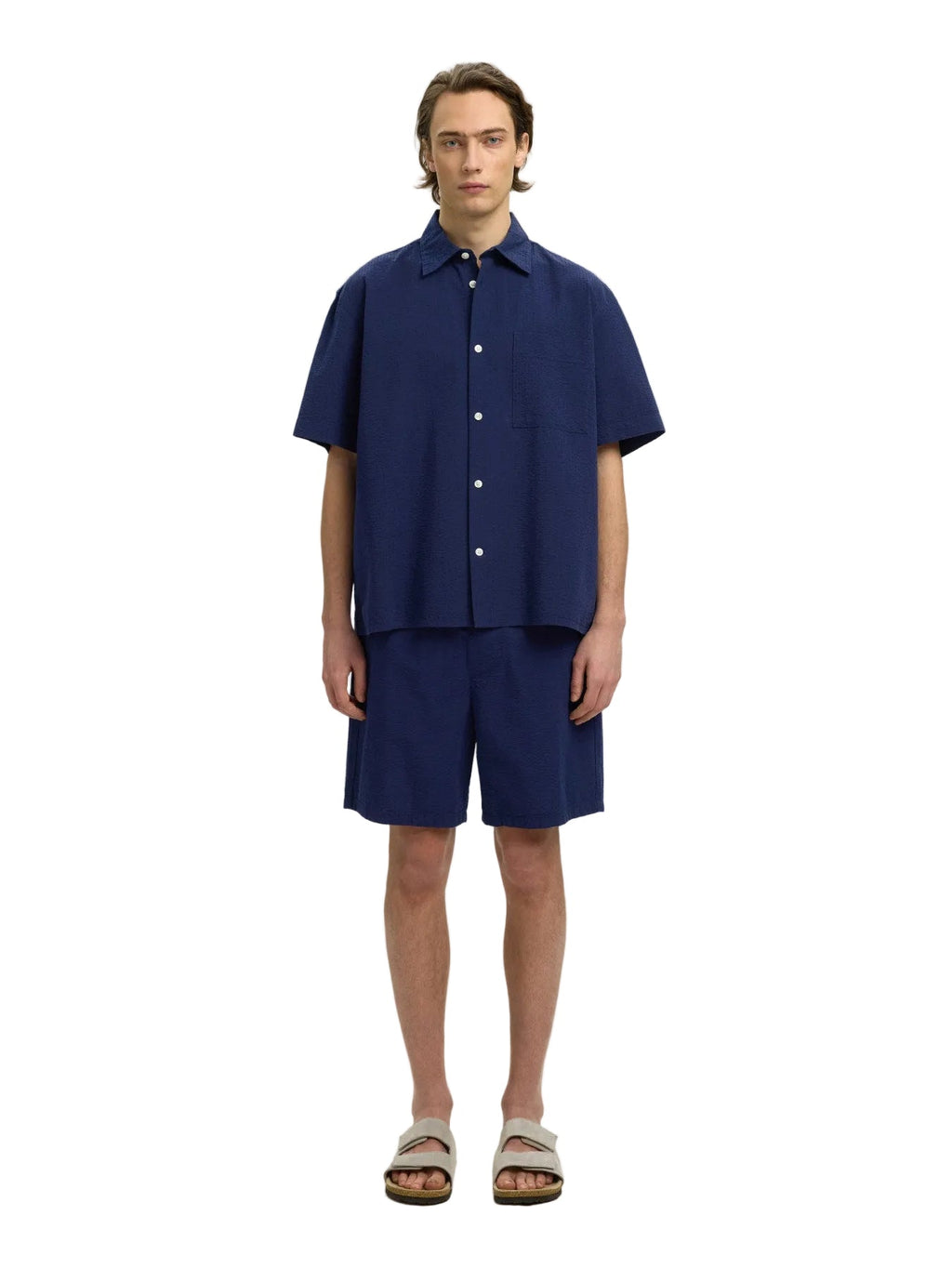 Regular Stuart Seersucker Shorts