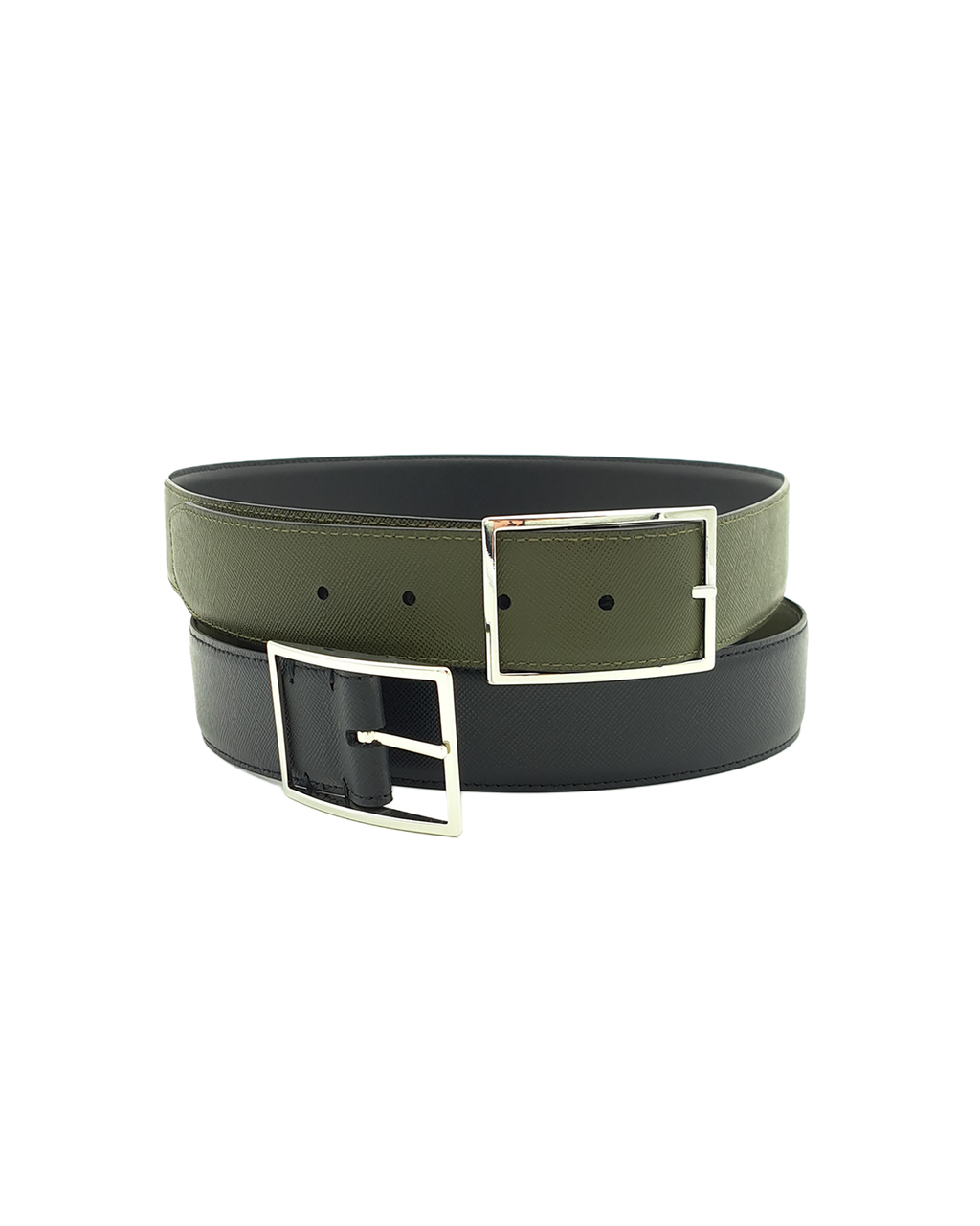 Ceinture Cuir Reversible Saffiano