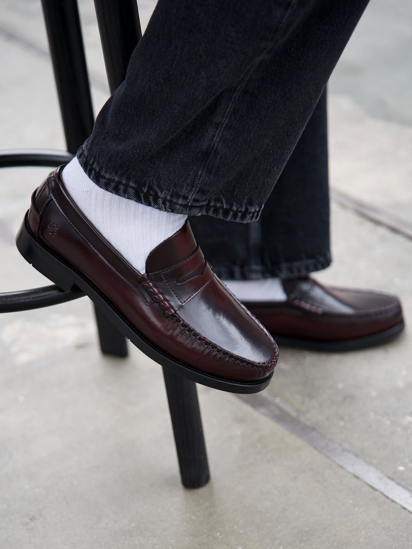 Dallas Penny Loafer Polido Leather