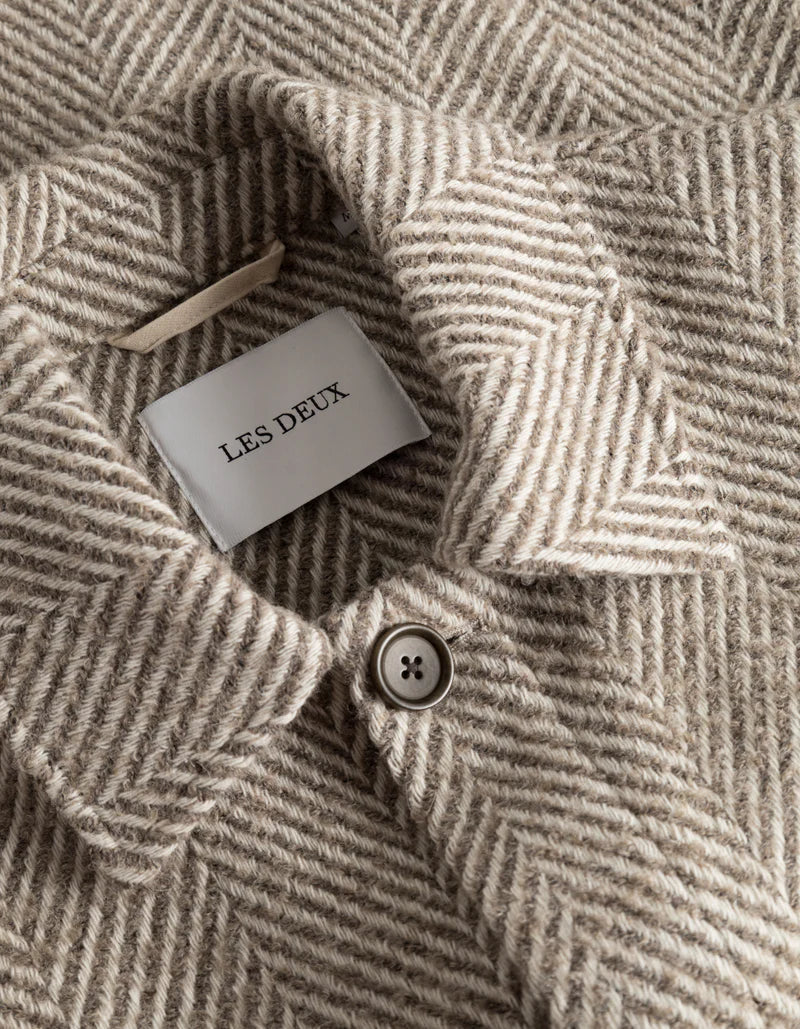 Jermaine Herringbone Overshirt